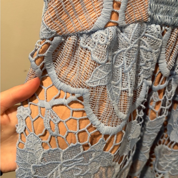 Crosby ‘Byrdie’ Crochet Tiered Maxi Dress - Picture 5 of 6